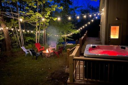 Wine Moose W Hot Tub Fireplace Sauna 9Min To Mt Snow Dover Exterior foto